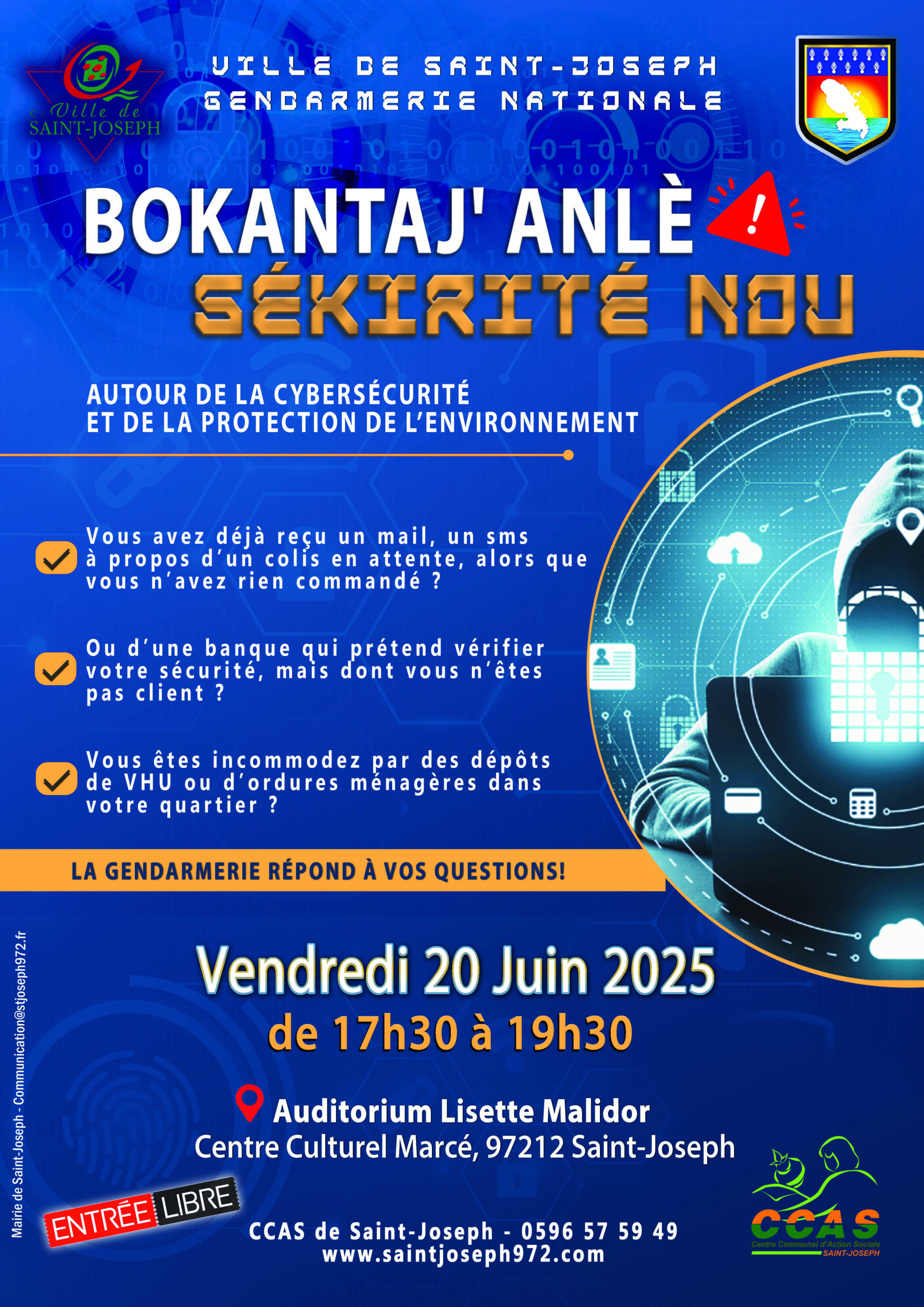 BOKANTAJ' ANLÈ SÉKIRITÉ NOU